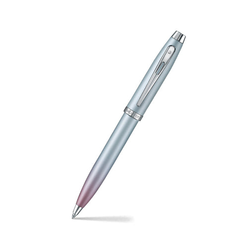 Sheaffer 9376 Expressions Blue and Pink Pearlised Gradient Ballpoint Pen with Chrome-plated Trims / Bbag Indias Best Online Store
