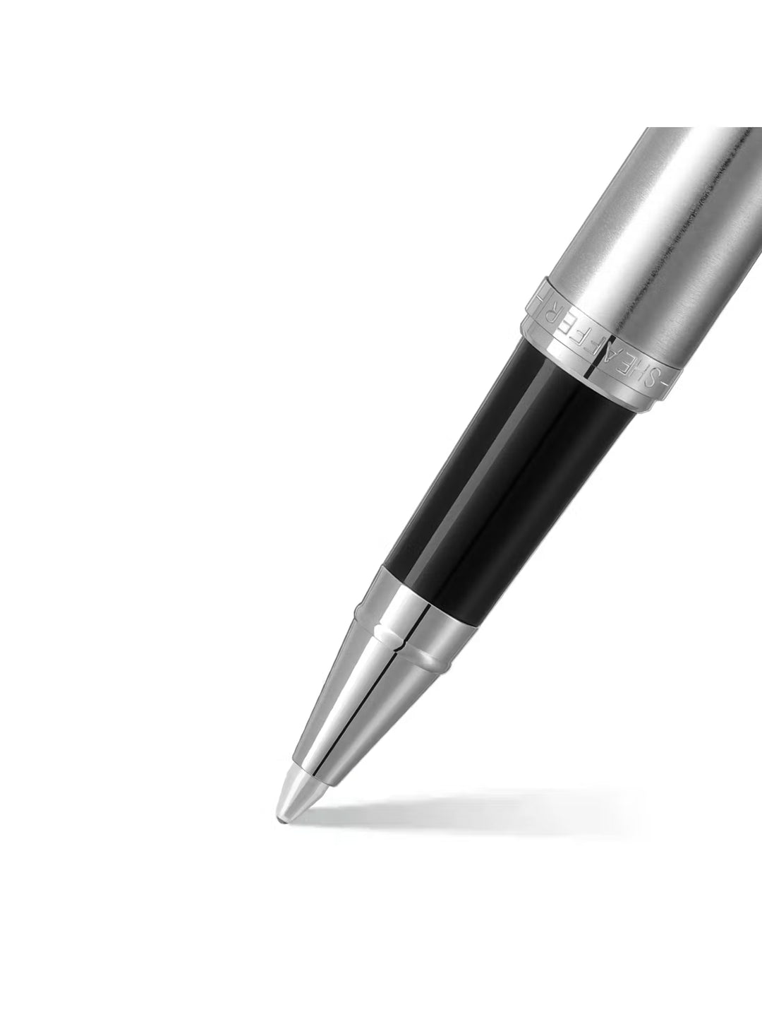 Sheaffer VFM 9426 Brushed Chrome Rollerball Pen with Chrome Trim