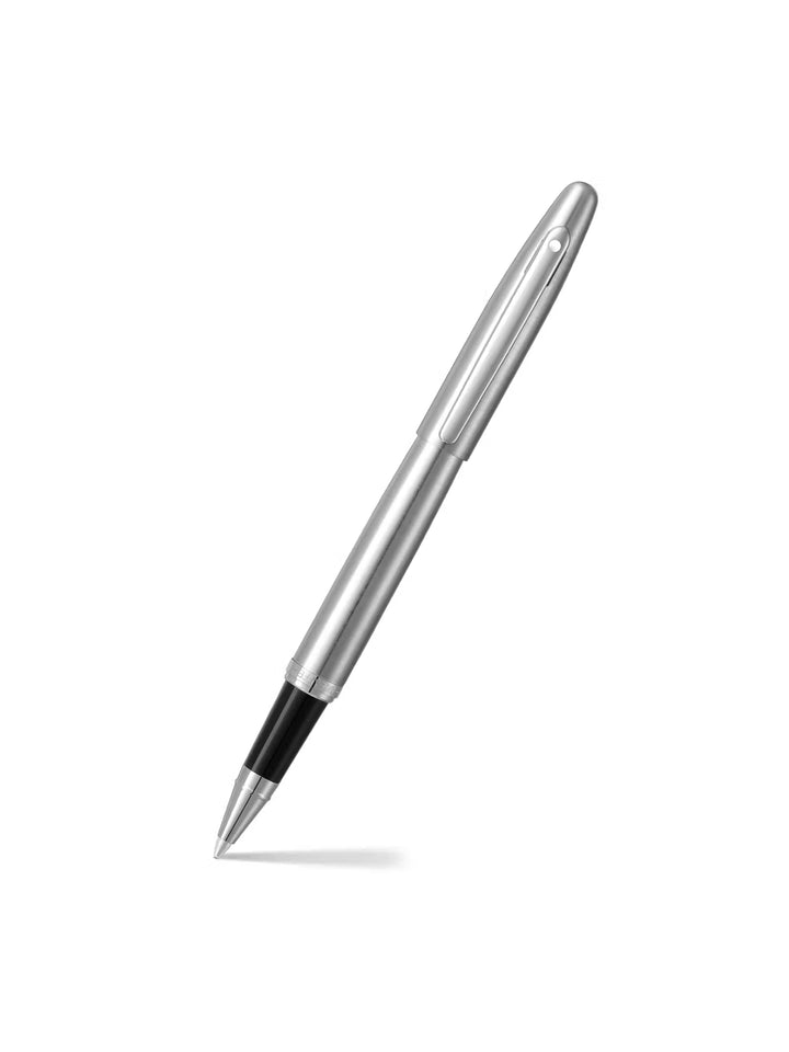 Sheaffer VFM 9426 Brushed Chrome Rollerball Pen with Chrome Trim