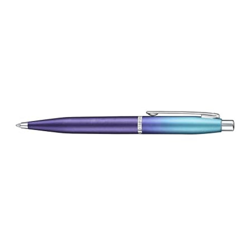  Sheaffer Gift Set VFM 9430 Blue and Purple Ballpoint Pen with Leather Card Case / Bbag indias Best Online Store 
