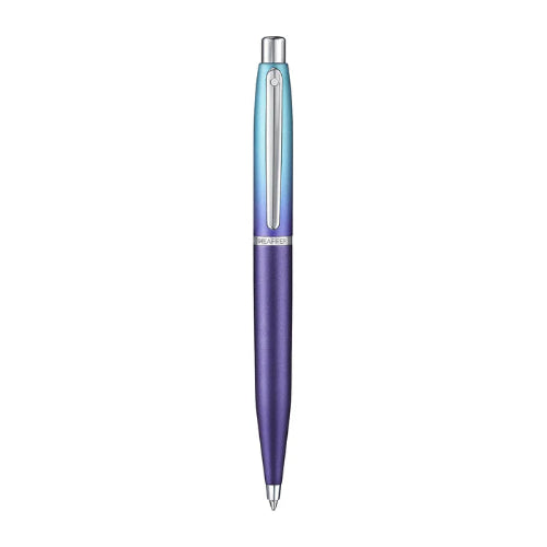 Sheaffer VFM 9430 Expressions Blue and Purple Pearlised Ballpoint Pen with Chrome-Plated Trims / Bbag indias best online store 