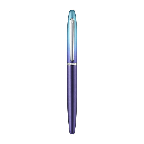 Sheaffer VFM 9430 Expressions Blue and Purple Pearlised Gradient Rollerball Pen with Chrome-Plated Trims / bbag indias best online store 