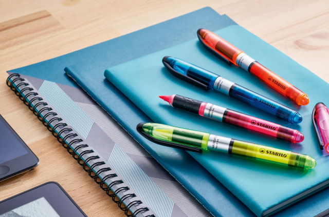 STABILO Highlighter Pen Set | NAVIGATOR | 4 Multicolor Pens