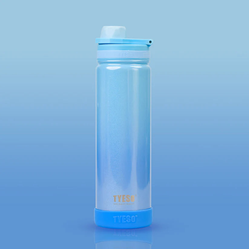 TYESO 750ml Rainbow Insulated Tumbler Stainless Steel Bottle with Handle Bbag | India’s Best Online Stationery Store