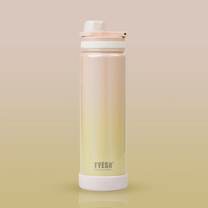 TYESO 750ml Rainbow Insulated Tumbler Stainless Steel Bottle with Handle Bbag | India’s Best Online Stationery Store