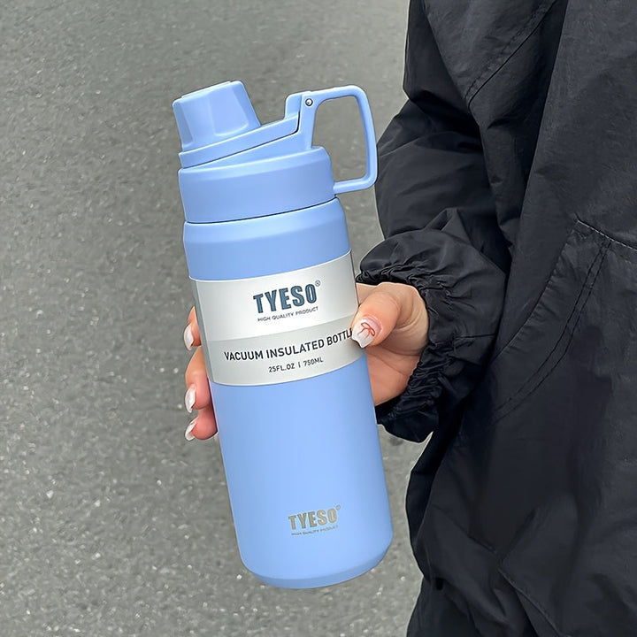 TYESO 900ml Insulated Water Bottle  Stainless Steel Sports Bottle Bbag | India’s Best Online Stationery Store