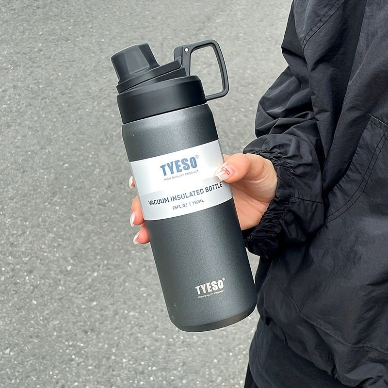 TYESO 900ml Insulated Water Bottle  Stainless Steel Sports Bottle Bbag | India’s Best Online Stationery Store