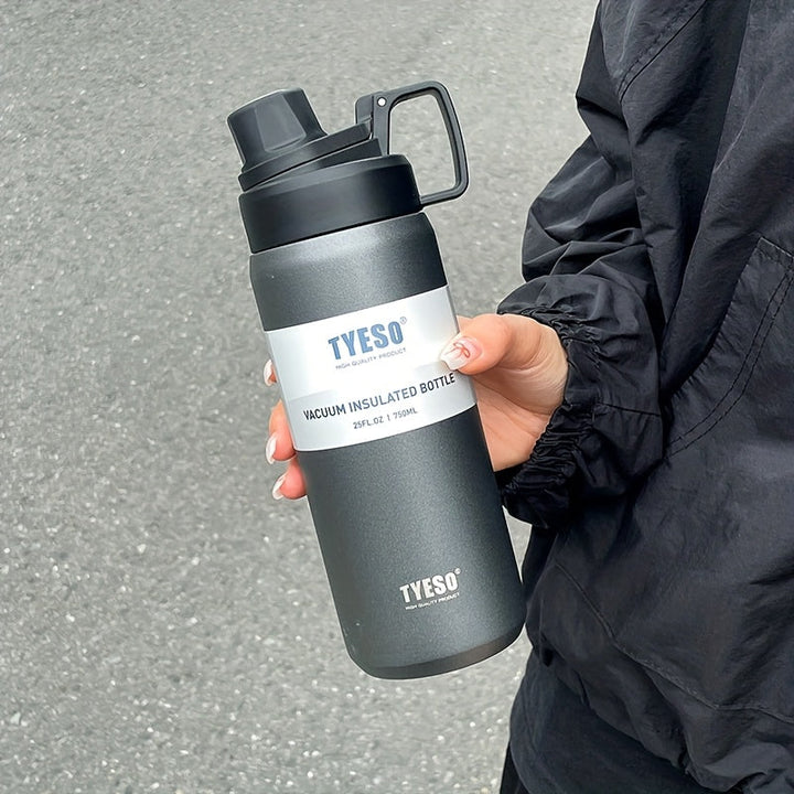 TYESO 900ml Insulated Water Bottle  Stainless Steel Sports Bottle Bbag | India’s Best Online Stationery Store