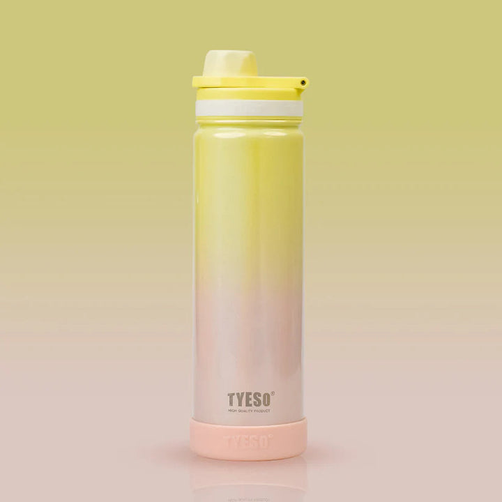 TYESO 600ml Insulated Stainless Steel Bottle With Silicone Base Bbag | India’s Best Online Stationery Store