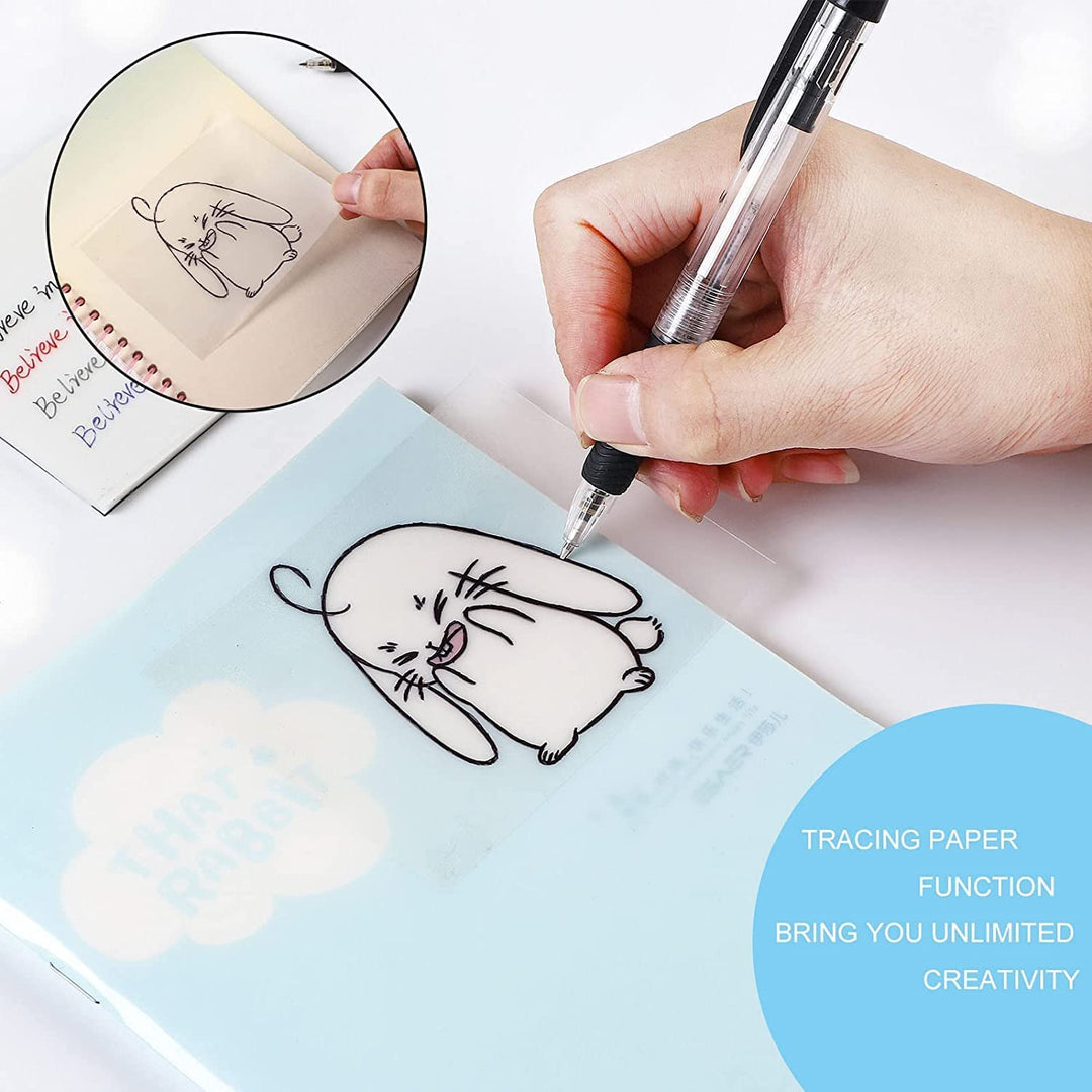 Plain Transparent Sticky Notes - Bbag | India’s Best Online Stationery Store