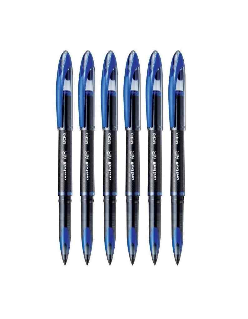 6 Pcs of Uniball AIR Roller Ball Pen