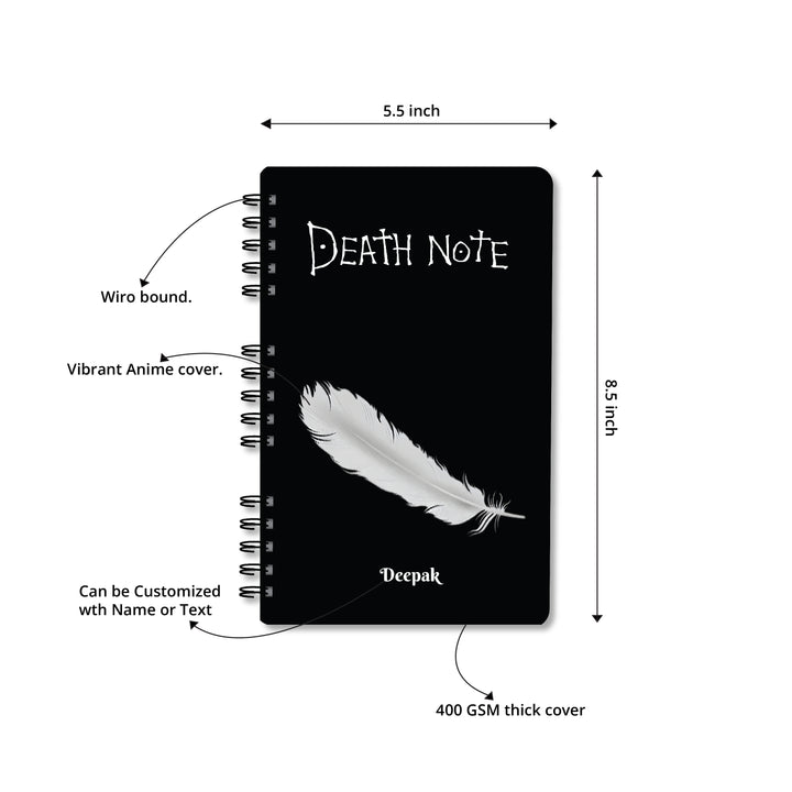 Creative Convert Death Note Anime Diary - Bbag | India’s Best Online Stationery Store