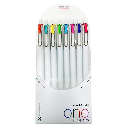 Uniball One Dream Retractable Gel Pens multi colour gel pen pack