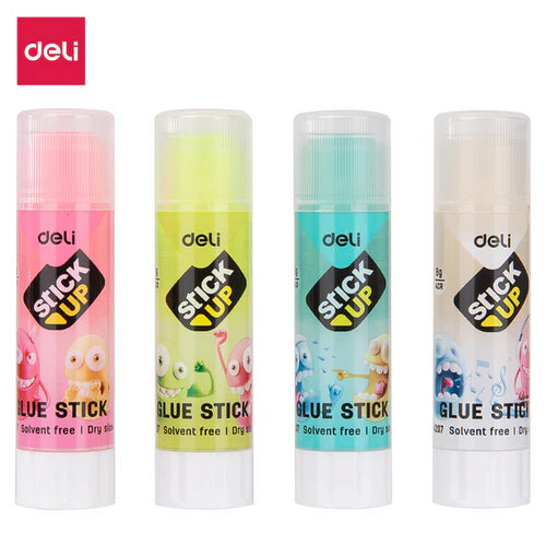 DELI WA20700 BUMPEES Gel Glue Stick (8gm, Assorted, 2 Pcs)