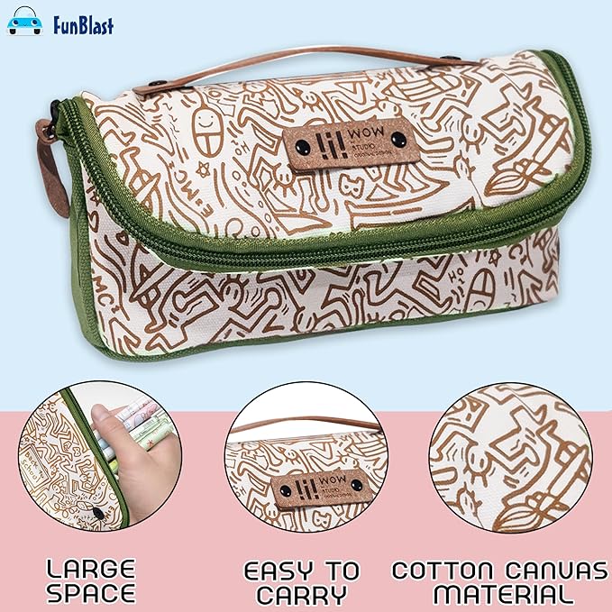 WOW Multipurpose Expandable Pouch Bbag | India’s Best Online Stationery Store