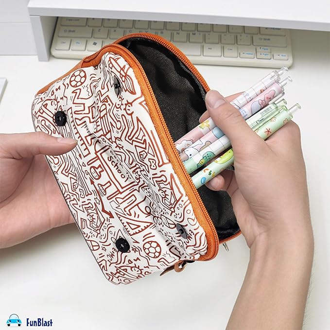 WOW Multipurpose Expandable Pouch Bbag | India’s Best Online Stationery Store