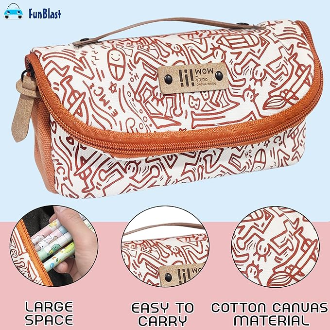 WOW Multipurpose Expandable Pouch Bbag | India’s Best Online Stationery Store