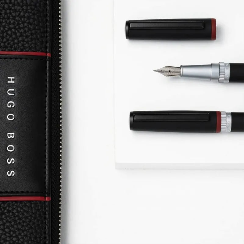 Hugo Boss Gear Black Ballpoint Pen WP22511 Bbag | India’s Best Online Stationery Store