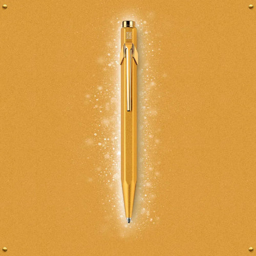 Caran d'Ache 849 Special Edition 'Goldbar' Ballpoint Pen Gold / Bbag indias best Online store