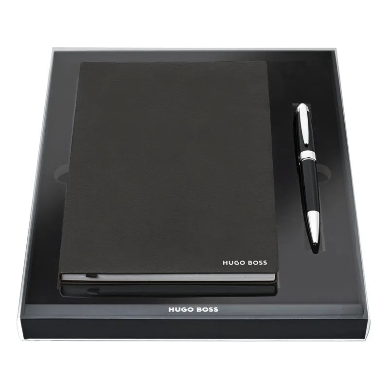 Hugo Boss BP Notebook Gift Set WP34662 Bbag | India’s Best Online Stationery Store