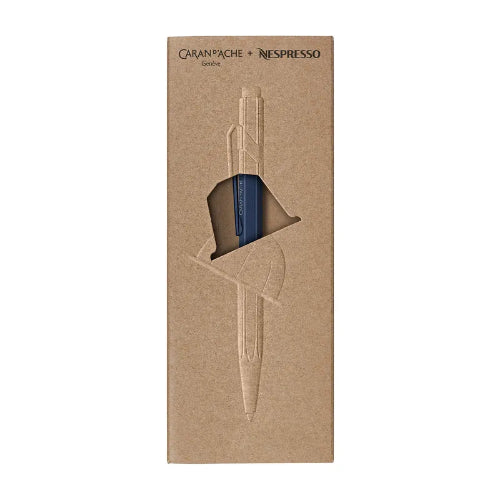 Caran d'Ache 849 Nespresson ED 6 grey slimpack Ballpoint Pen Blue - WP34778