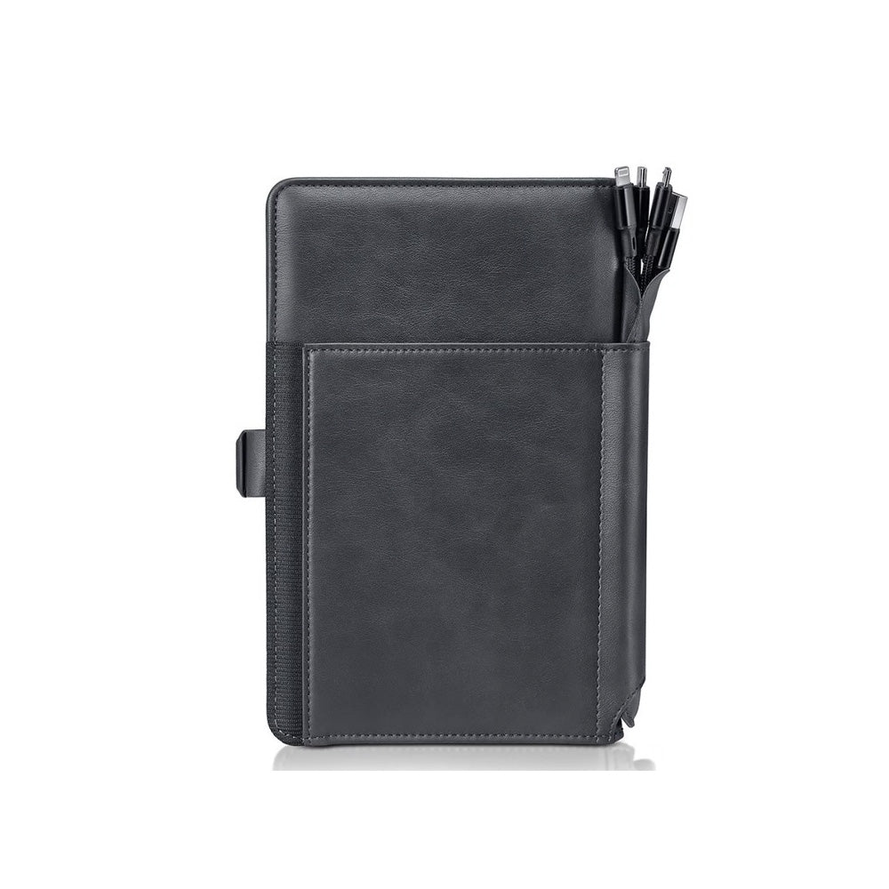 Sheaffer Grey Superbook Mini Organizer with Wireless Powerbank 8000mAh - WP35313