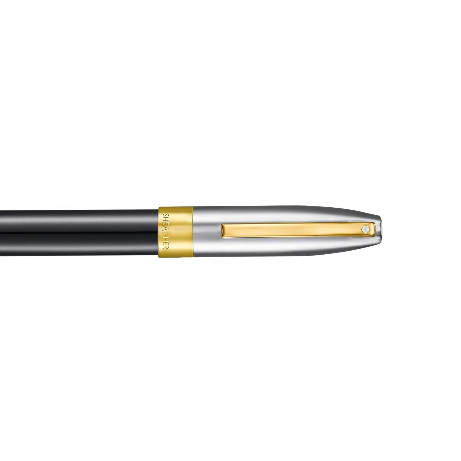 Sheaffer Legacy Rollerball Pen Black Chrome Gold Trim Luxury Pen Bbag | India’s Best Online Stationery Store