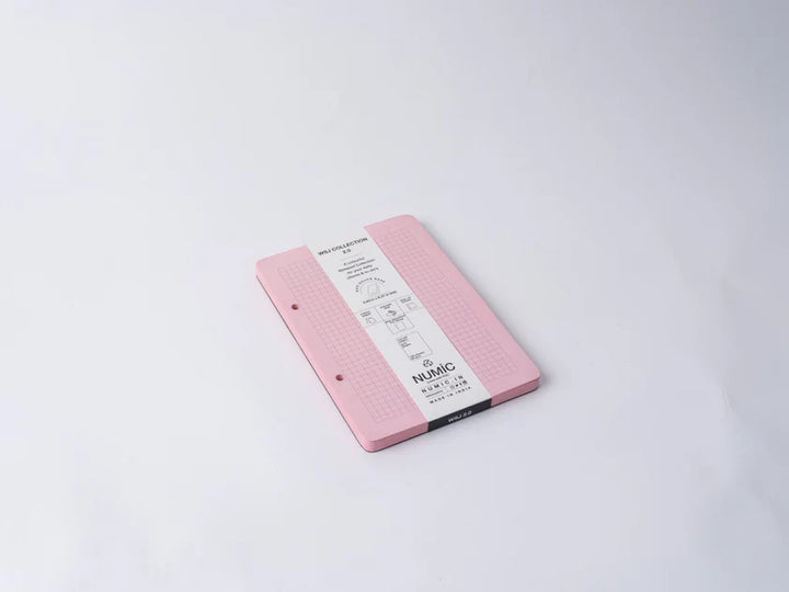 Numic WSJ 2.0 A5 Memo Notepads – Kraft, Orange, Purple & Pink | 100 Grid Pages | 75/80 GSM