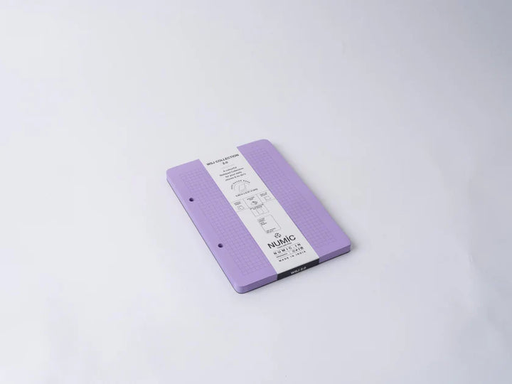 Numic WSJ 2.0 A5 Memo Notepads – Kraft, Orange, Purple & Pink | 100 Grid Pages | 75/80 GSM
