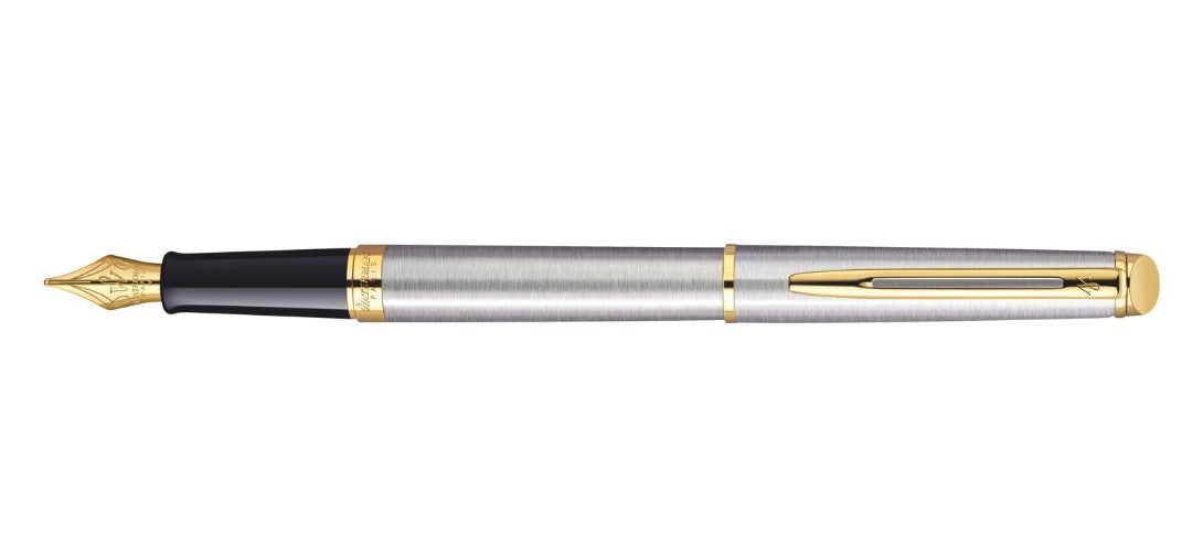 Waterman Hemisphere SS GT Fountain Pen + Free Ink Bottle