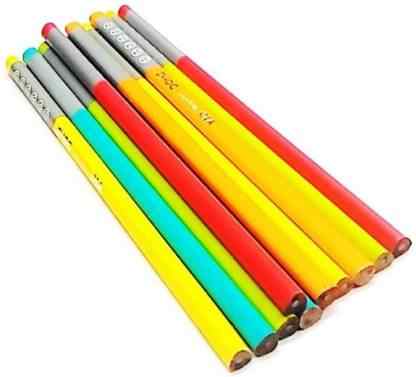DOMS Y1+ Super Dark Triangle Pencil - Bbag | India’s Best Online Stationery Store