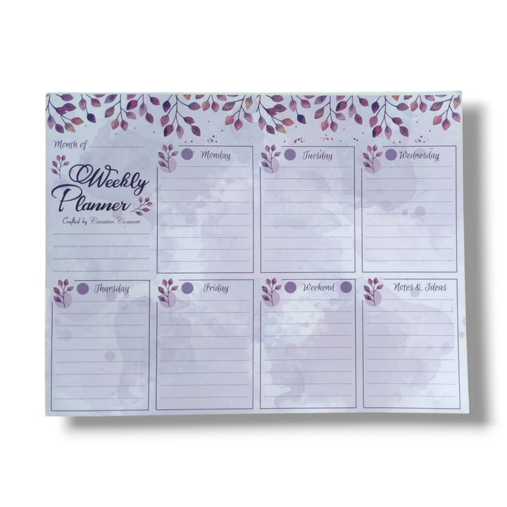 Creative Convert Weekly Planner - Bbag | India’s Best Online Stationery Store