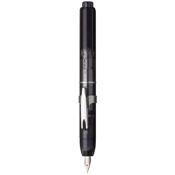 Platinum Curidas Retractable Fountain Pen Graphite Smoke Bbag | India’s Best Online Stationery Store