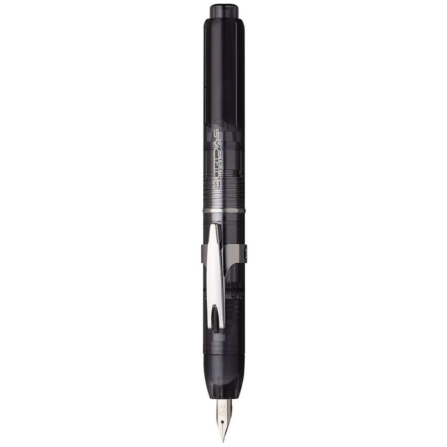 Platinum Curidas Retractable Fountain Pen Graphite Smoke Bbag | India’s Best Online Stationery Store