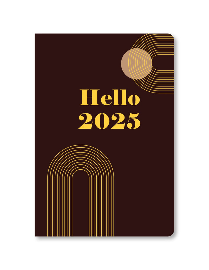 Creative Convert Hello Gold Foil Planner