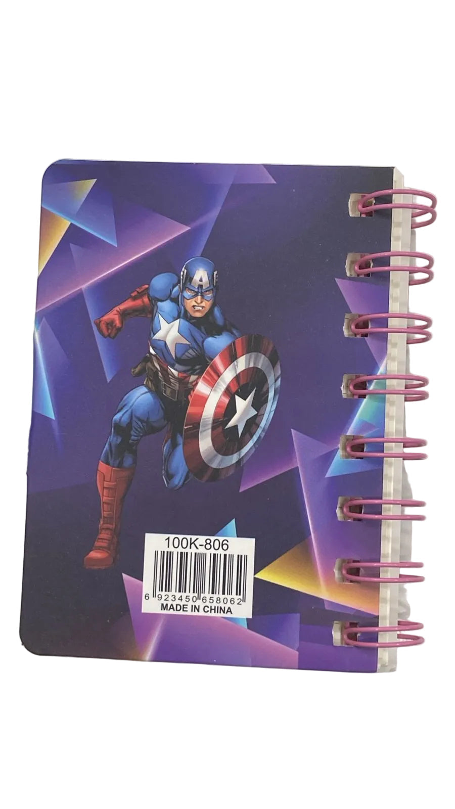 Super Hero Magnetic Lock Notebook 3D Design for Kids Bbag | India’s Best Online Stationery Store