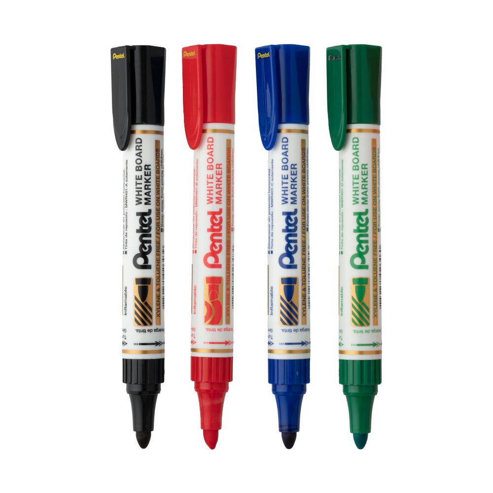 Pentel MW45 Whiteboard Marker – Bullet Tip