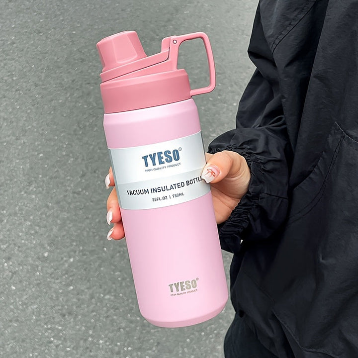 TYESO 900ml Insulated Water Bottle  Stainless Steel Sports Bottle Bbag | India’s Best Online Stationery Store
