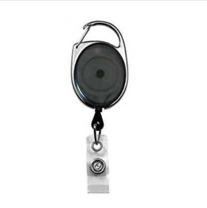 black Oval ID Card Holder Yo-Yo
