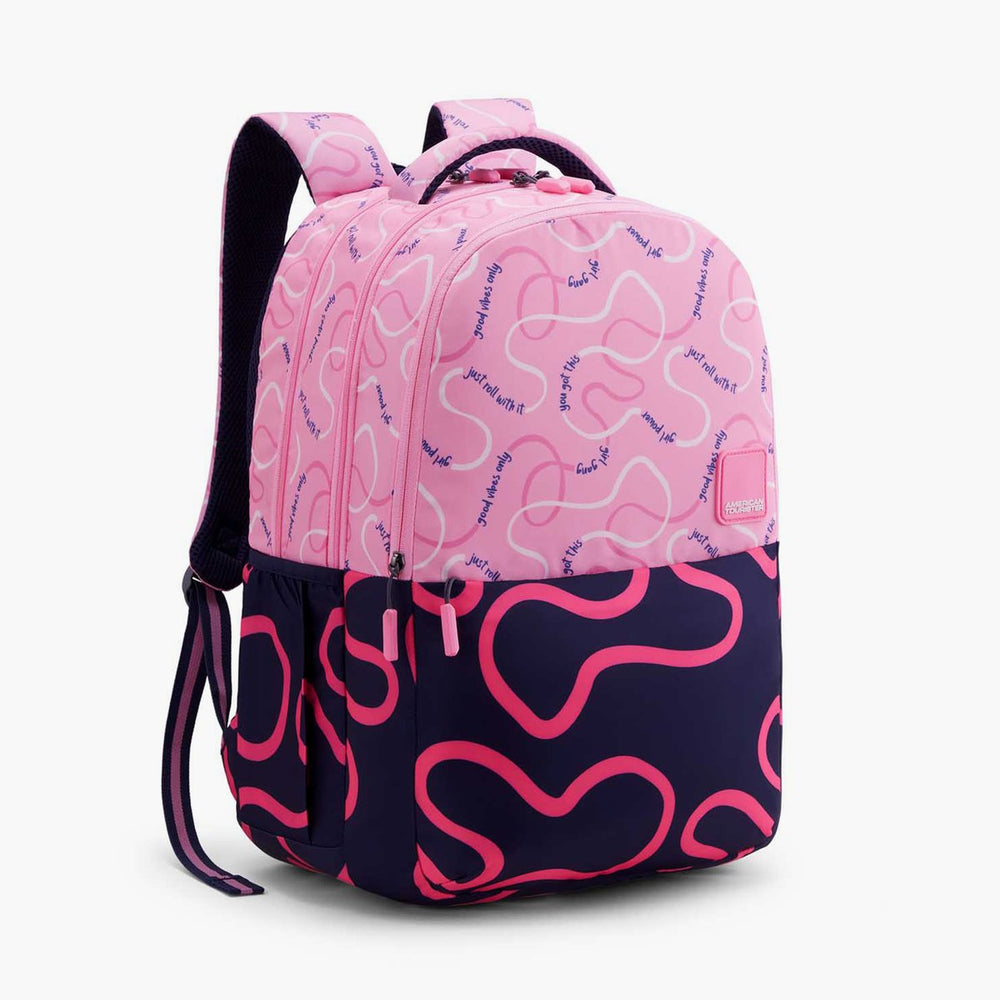 American Tourister Mia 4.0 Backpack  Printed School Bag Bbag | India’s Best Online Stationery Store