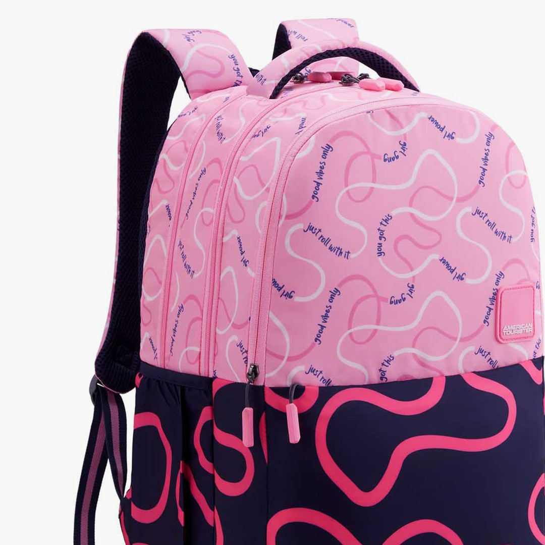American Tourister Mia 4.0 Backpack  Printed School Bag Bbag | India’s Best Online Stationery Store