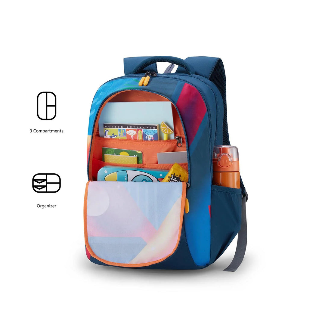 American Tourister Quad 3.0 Backpack 33.5L Laptop Backpack Bbag | India’s Best Online Stationery Store