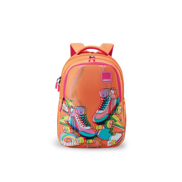 American Tourister Ollie 3.0 Backpack Durable 3 Compartment School & College Bag Bbag | India’s Best Online Stationery Store