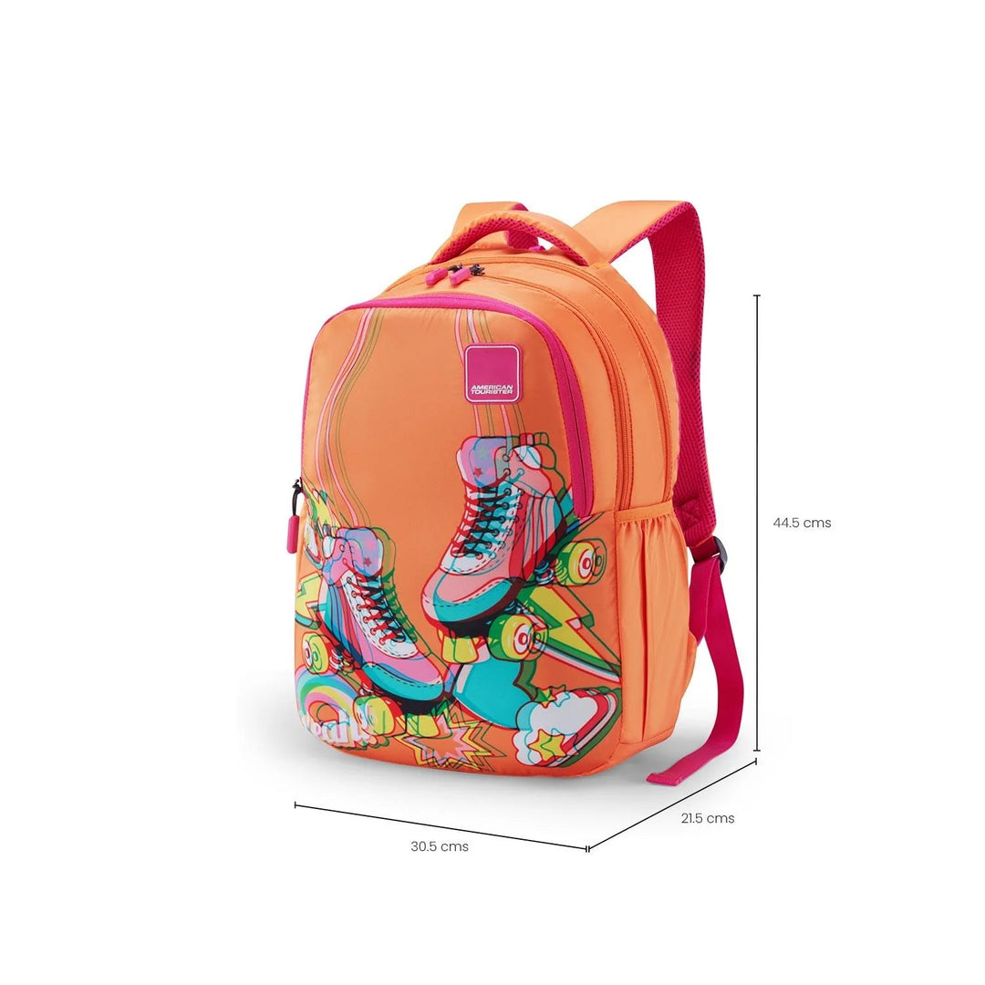 American Tourister Ollie 3.0 Backpack Durable 3 Compartment School & College Bag Bbag | India’s Best Online Stationery Store