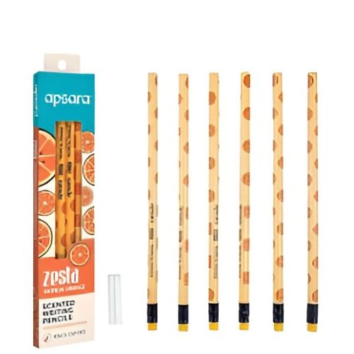 apsara zesta Tropical Orange pencil set /bbag indias's best online store