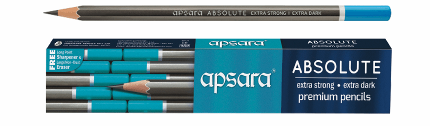 A Box of Apsara Absolute Extra Dark Pencil