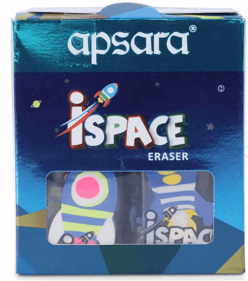 A Pack of Apsara Ispace Eraser