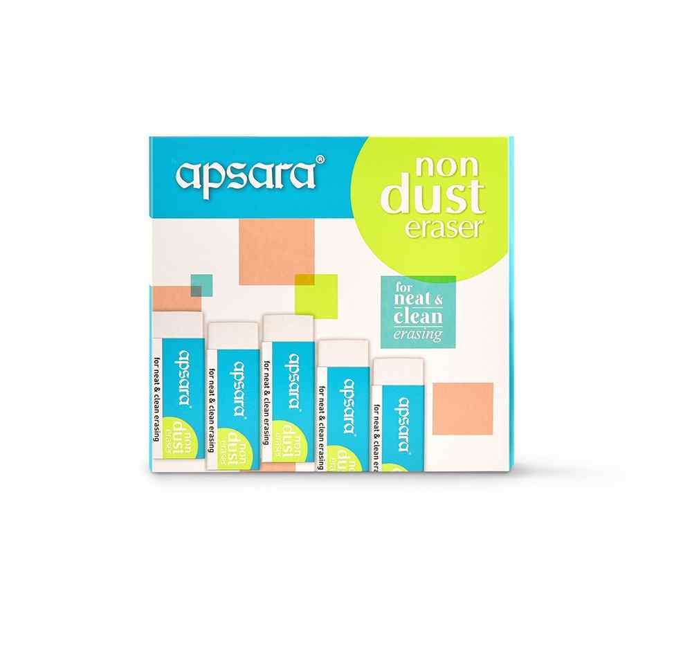 Apsara Non Dust Erasers Jumbo box 