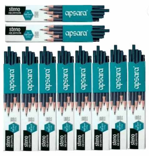 10 pack of Apsara Steno HB Pencil