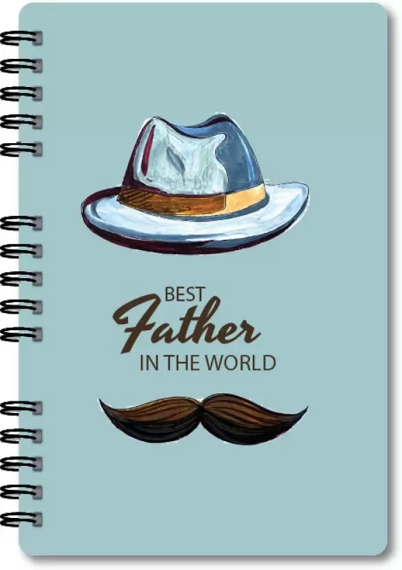 Creative Convert Best Father In The World Diary - Bbag | India’s Best Online Stationery Store